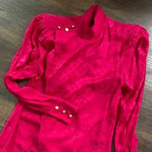Balmain X H&M Silk Blouse